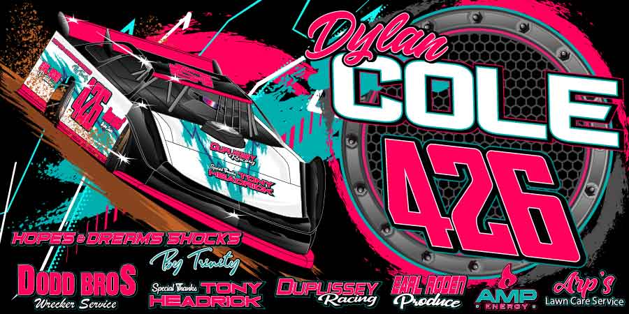 Dylan Cole 2021 6x3 Banner