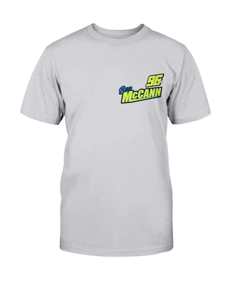 Ben McCann 2020 - Red Bomb Graphics - Custom Dirt Racing Shirts