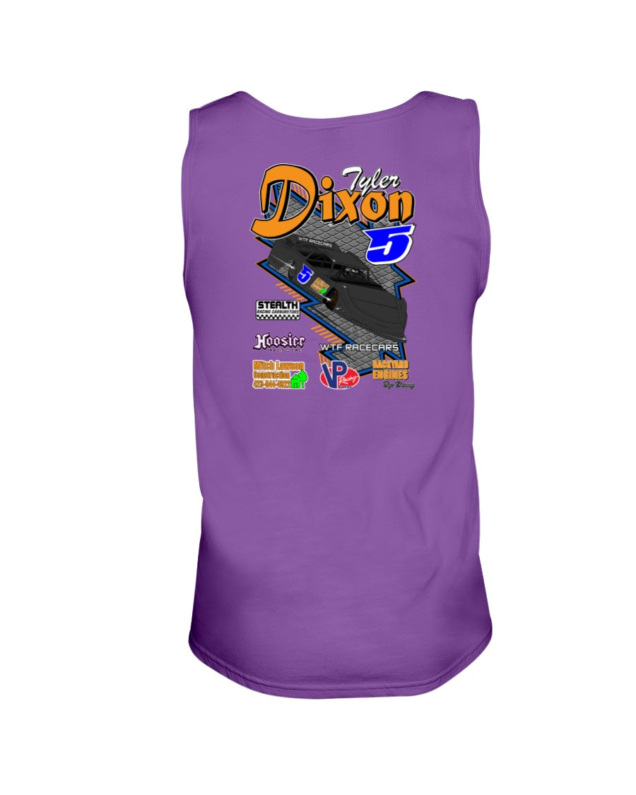 Tyler Dixon Tank 2020 - Red Bomb Graphics - Custom Dirt Racing Shirts
