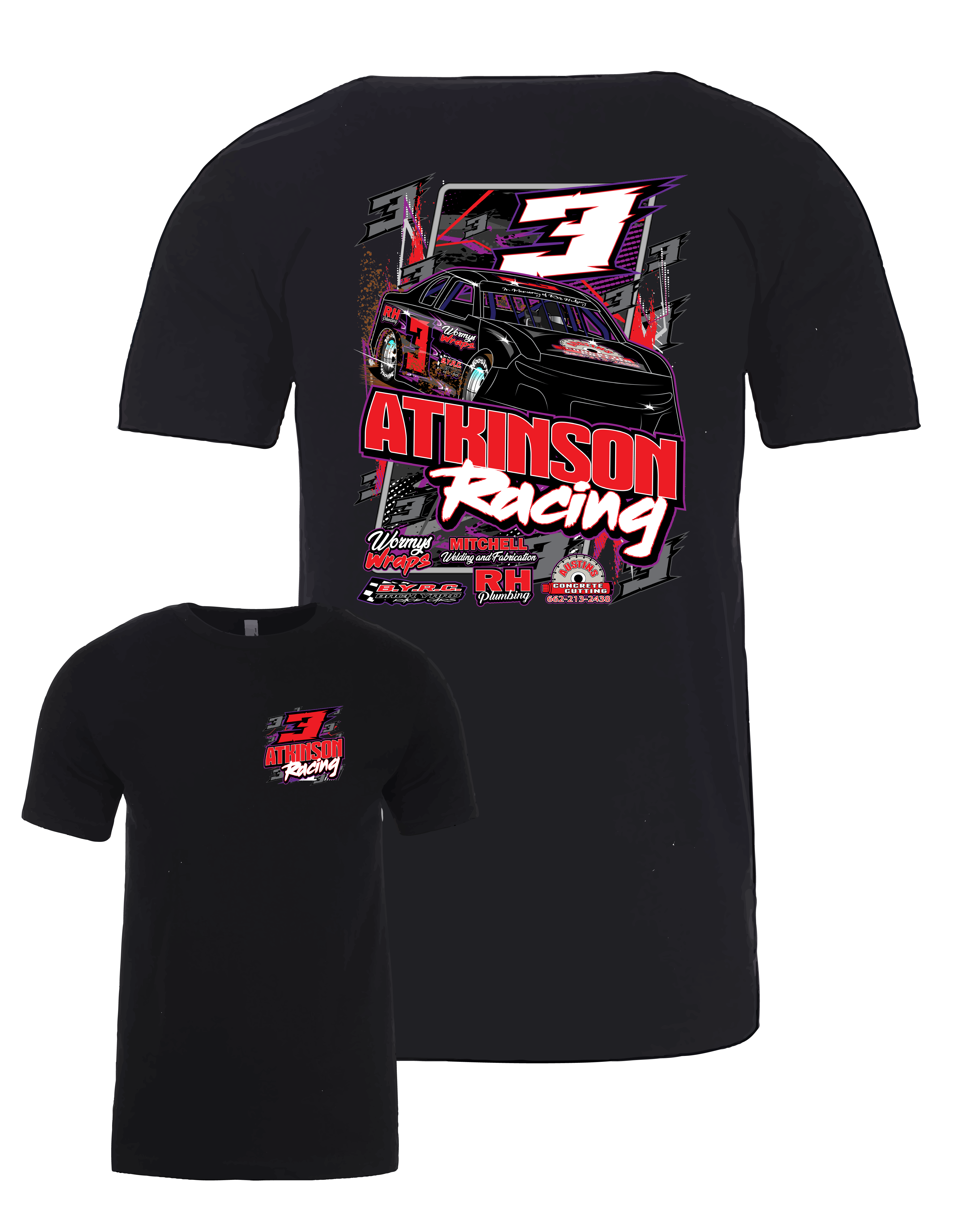 Braylin Smith Racing Products – Red Bomb Graphics