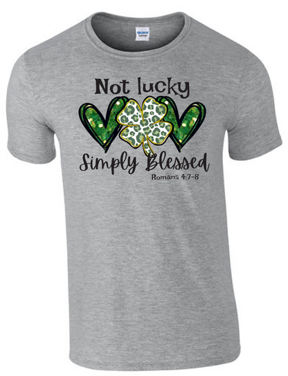 Not Lucky, Simply Blessed