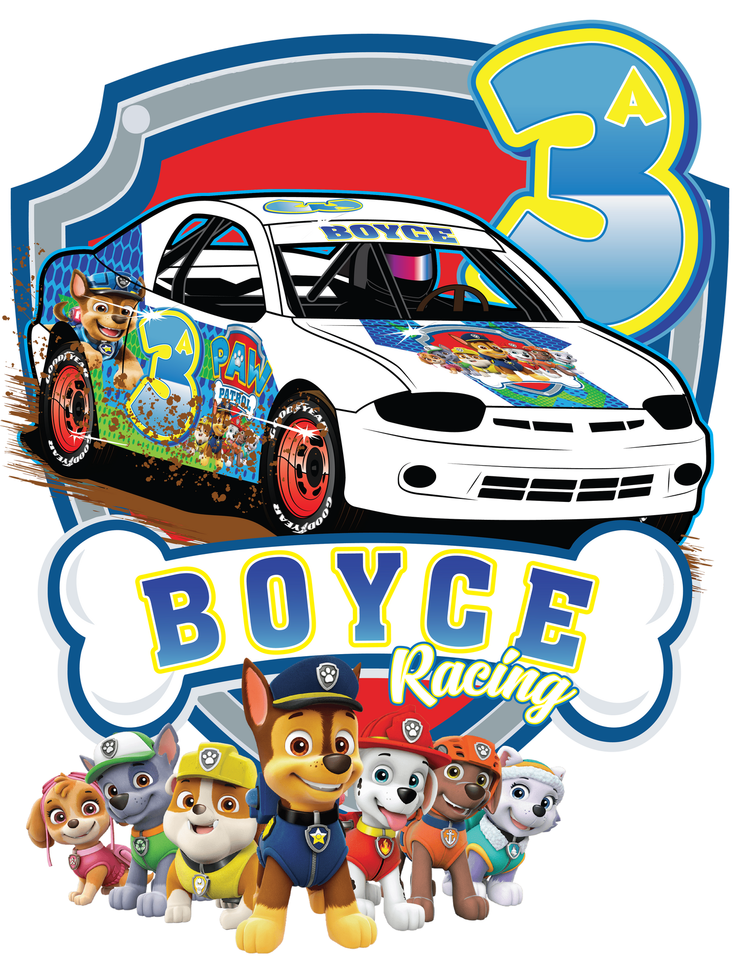 2025 Boyce Racing Paw Patrol