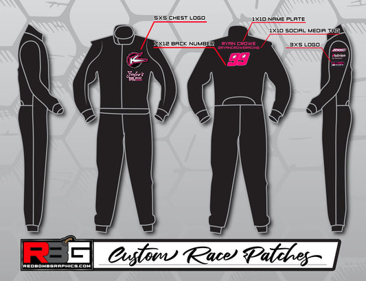 Race Suit Patches