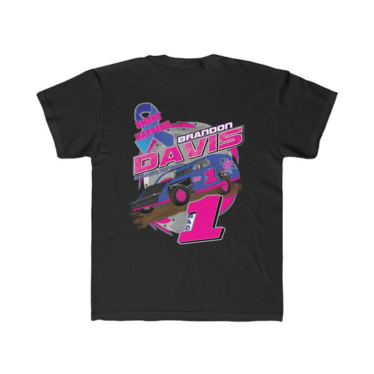 Brandon Davis 2020 Kids Regular Fit Tee - Red Bomb Graphics - Custom Dirt Racing Shirts