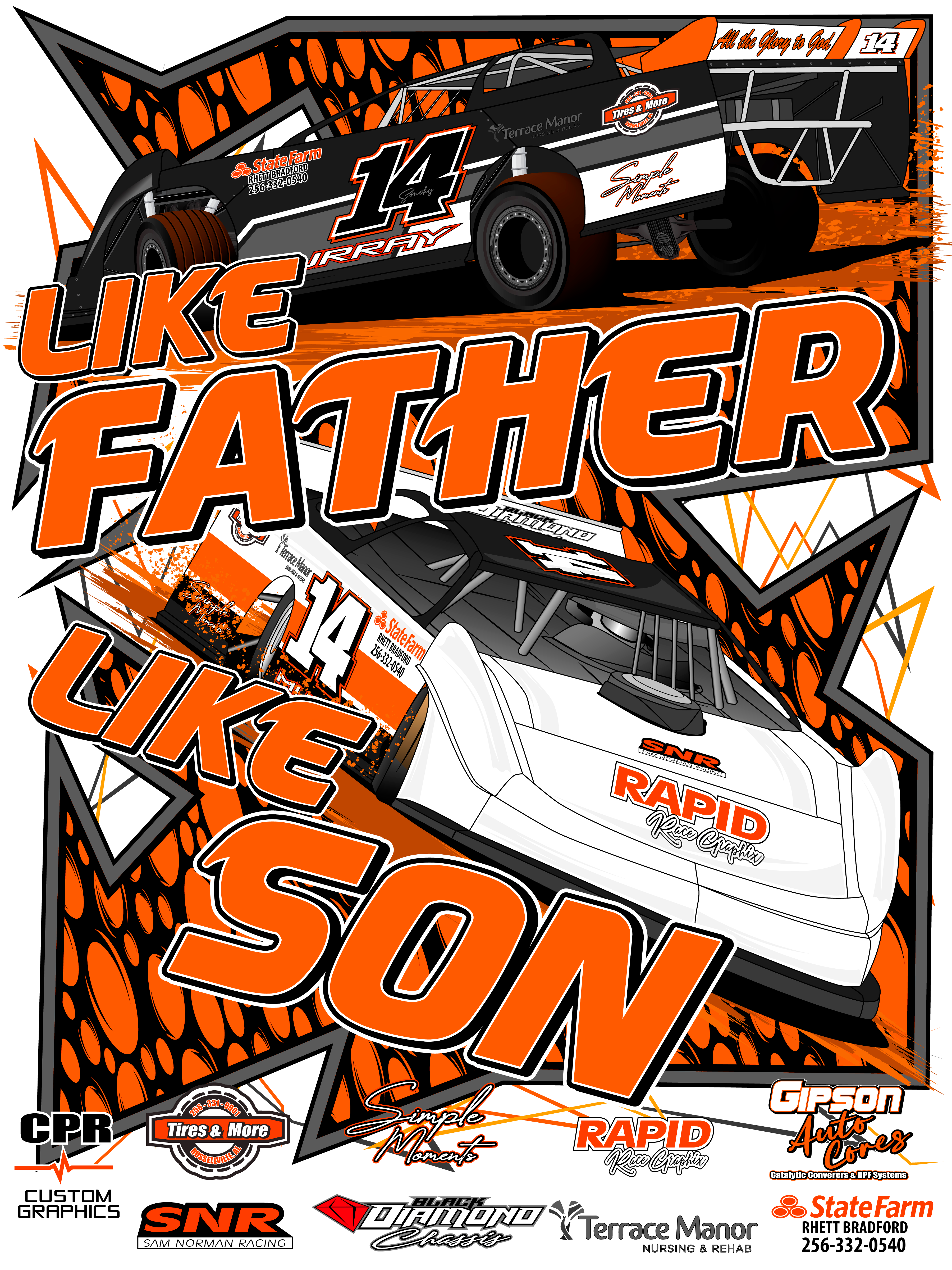 Murray Reilly Racing Murray Racing 2021 – Red Bomb Graphics