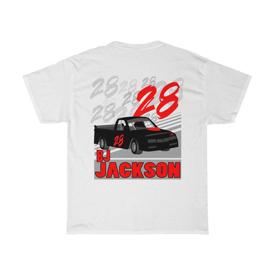 BJ Jackson - Red Bomb Graphics - Custom Dirt Racing Shirts