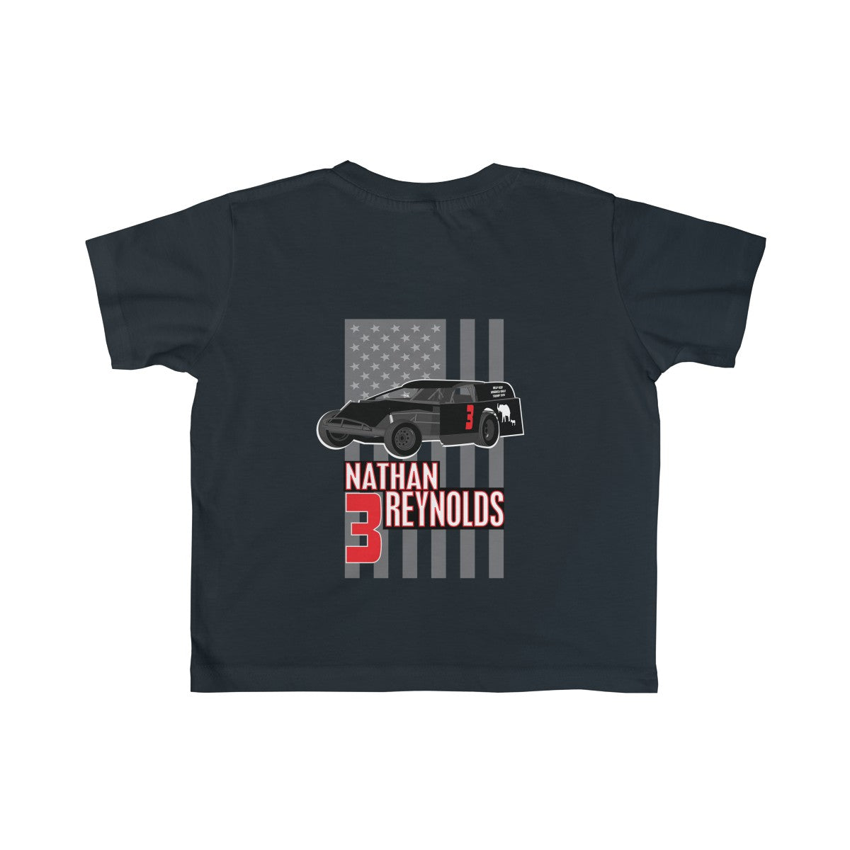 Nathan Reynolds Kid's Fine Jersey Tee - Red Bomb Graphics - Custom Dirt Racing Shirts