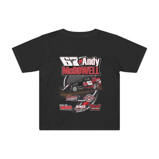 Andy McDowell 2020 Toddler - Red Bomb Graphics - Custom Dirt Racing Shirts