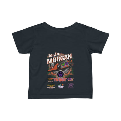 Jo-Jo Morgan 2020 Infant Fine Jersey Tee - Red Bomb Graphics - Custom Dirt Racing Shirts