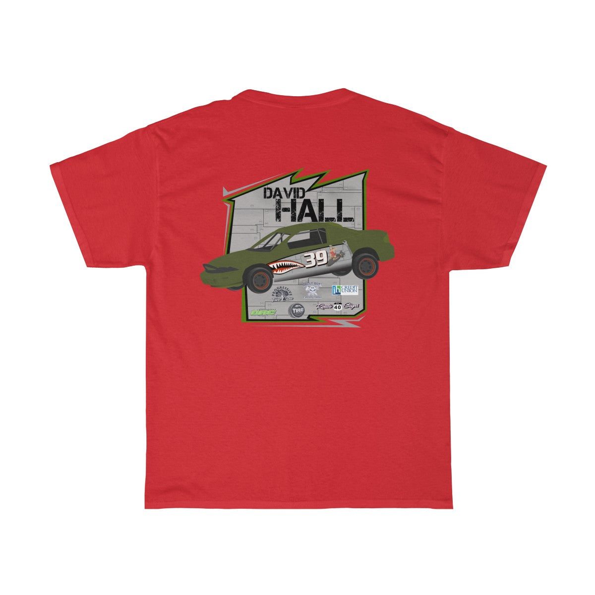 David Hall - Red Bomb Graphics - Custom Dirt Racing Shirts