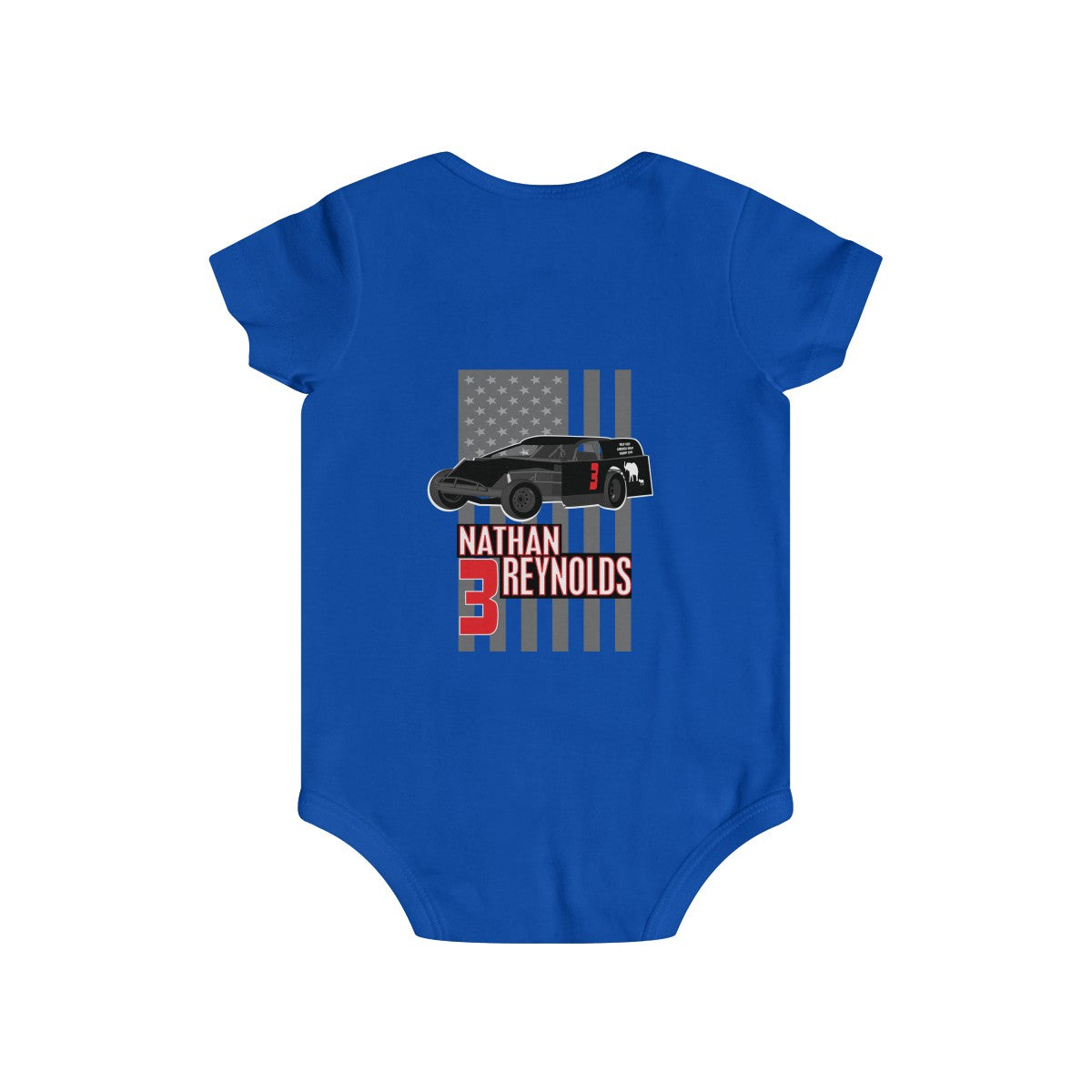 Nathan Reynolds Infant Rip Snap Tee - Red Bomb Graphics - Custom Dirt Racing Shirts