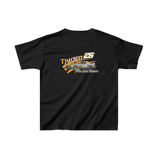 TJ Secrest Kids Heavy Cotton™ Tee - Red Bomb Graphics - Custom Dirt Racing Shirts