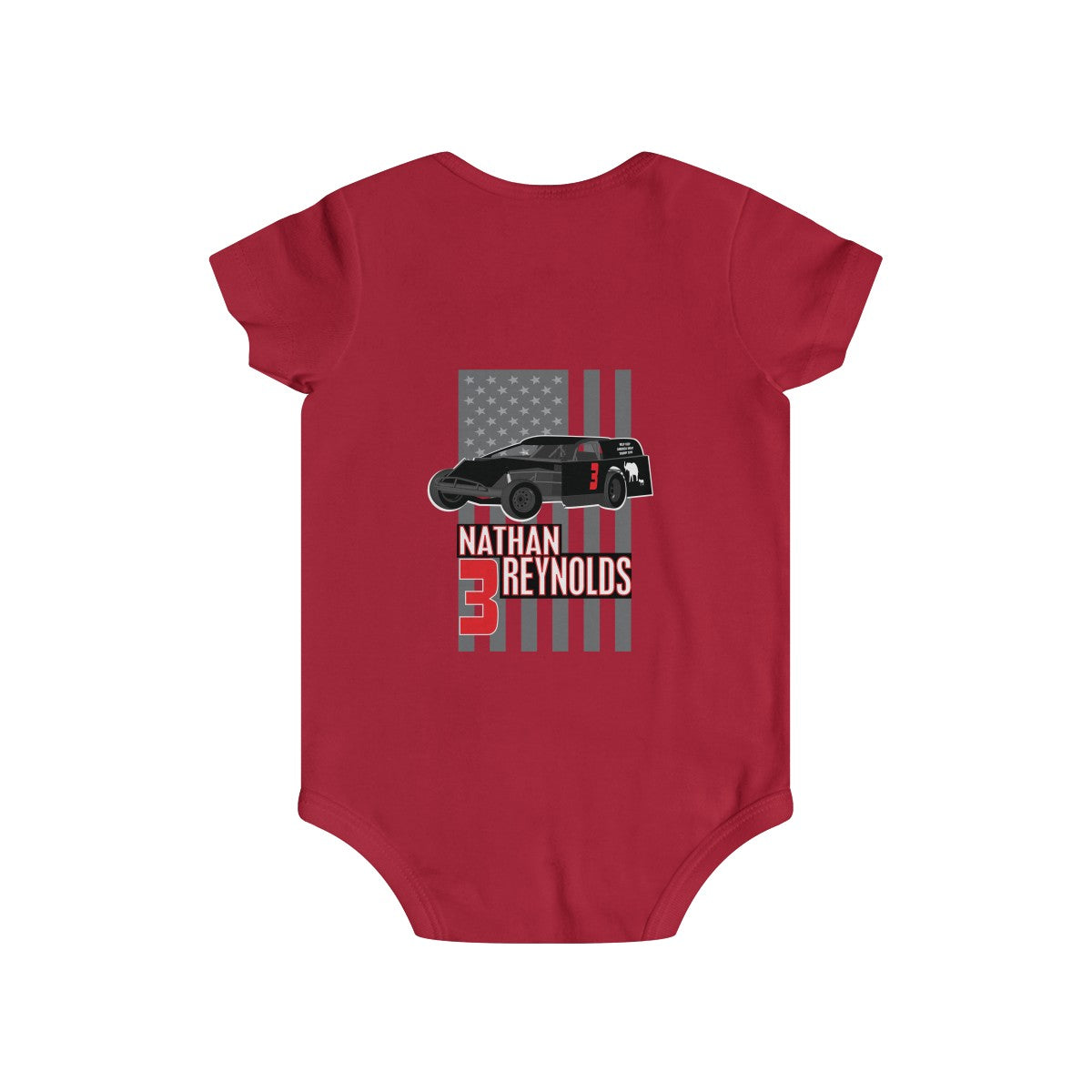 Nathan Reynolds Infant Rip Snap Tee - Red Bomb Graphics - Custom Dirt Racing Shirts