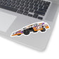 Josh Thomas Car Kiss-Cut Sticker - Red Bomb Graphics - Custom Dirt Racing Shirts