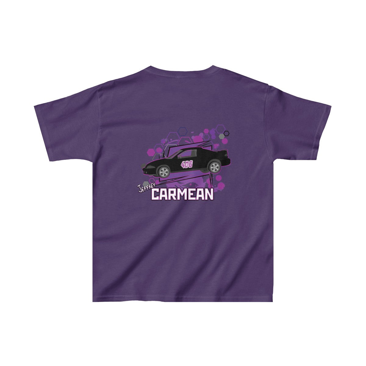 Jeffrey Carmean - Kids shirt - Red Bomb Graphics - Custom Dirt Racing Shirts