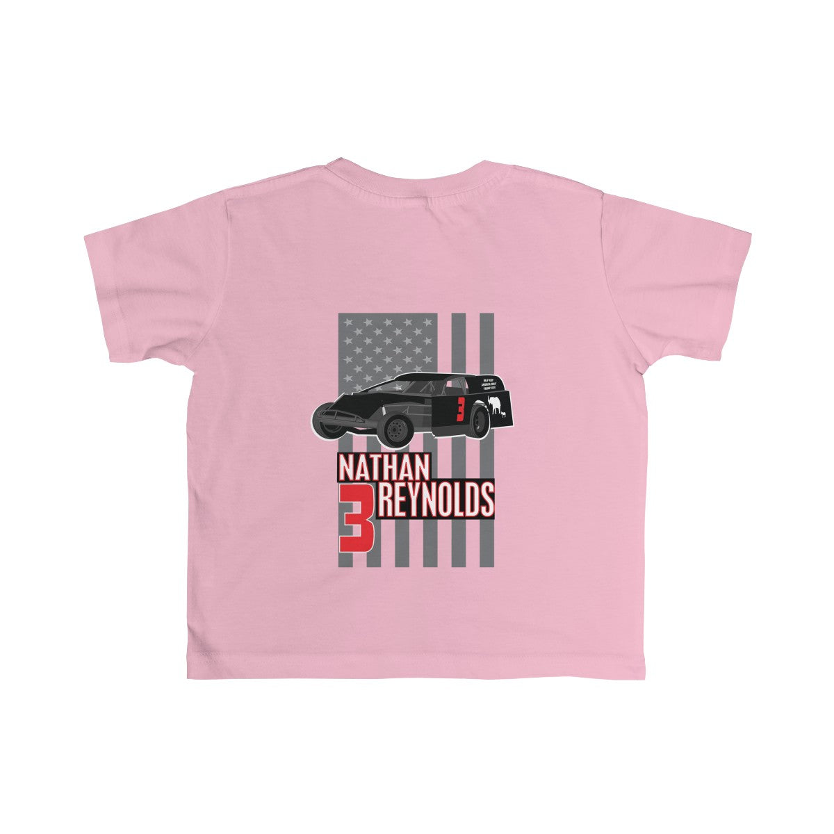 Nathan Reynolds Kid's Fine Jersey Tee - Red Bomb Graphics - Custom Dirt Racing Shirts