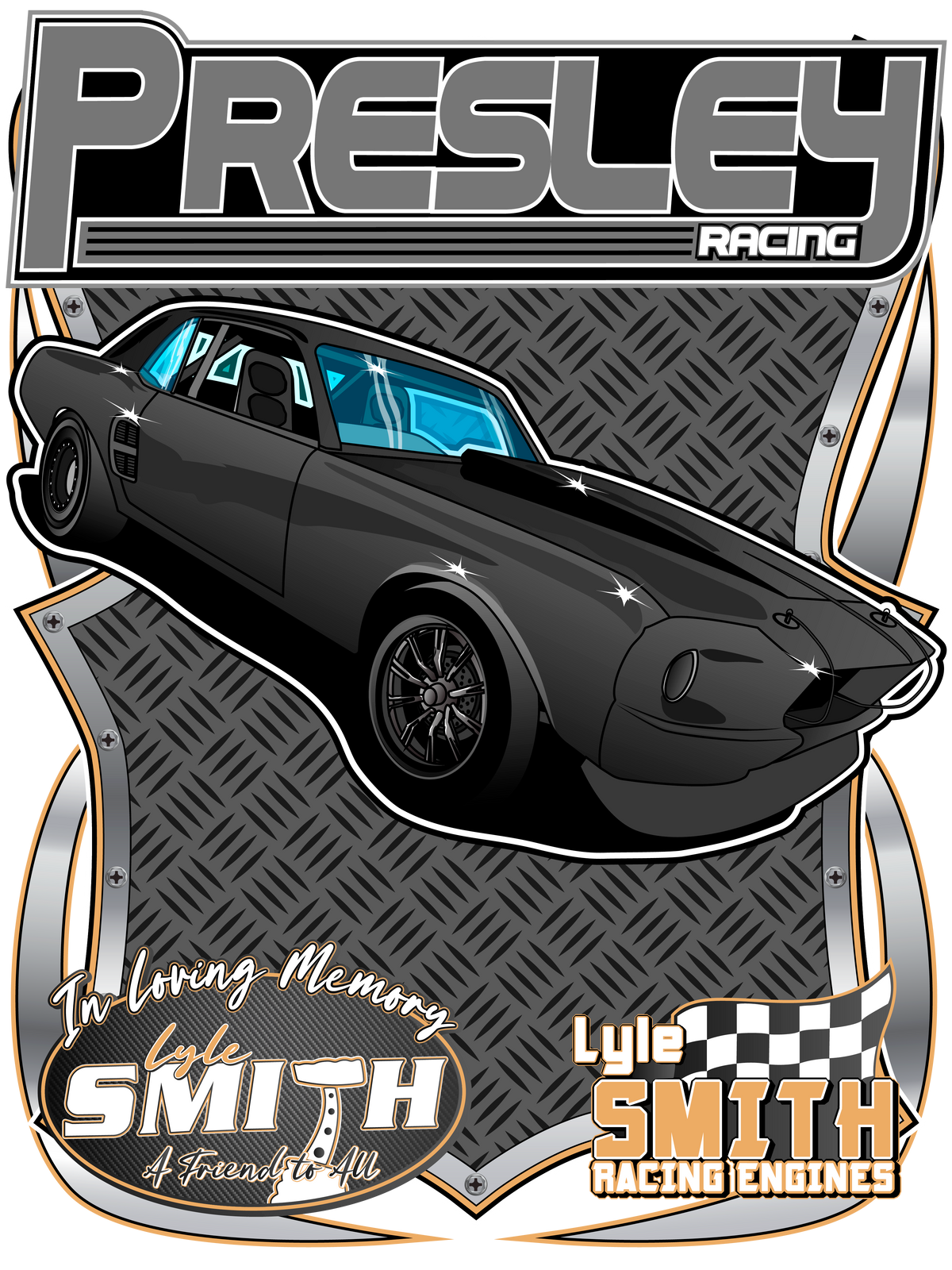 Geoff Presley Racing Presley Racing 2021 – Red Bomb Graphics