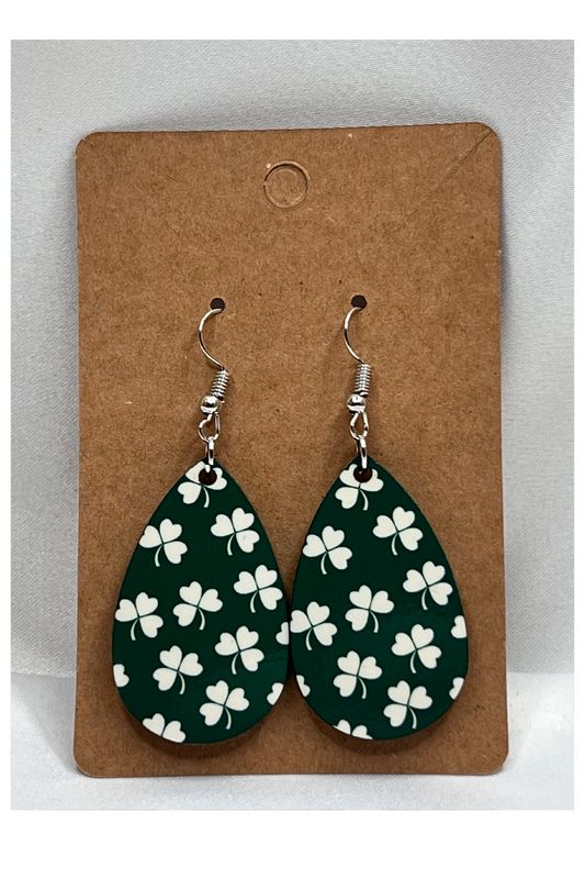 Mini Shamrocks Earring