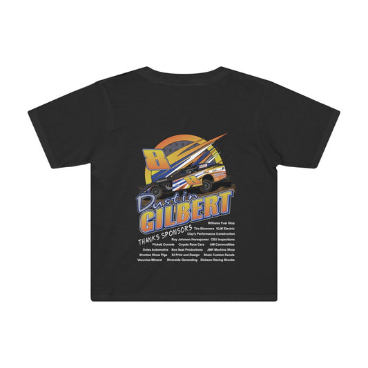 Dustin Gilbert 2020 Kids Tee - Red Bomb Graphics - Custom Dirt Racing Shirts