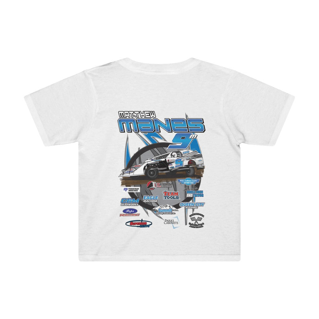 Mathew Manes - Kids Tee - Red Bomb Graphics - Custom Dirt Racing Shirts