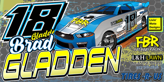 Brad Gladden 2021 6x3 Banner