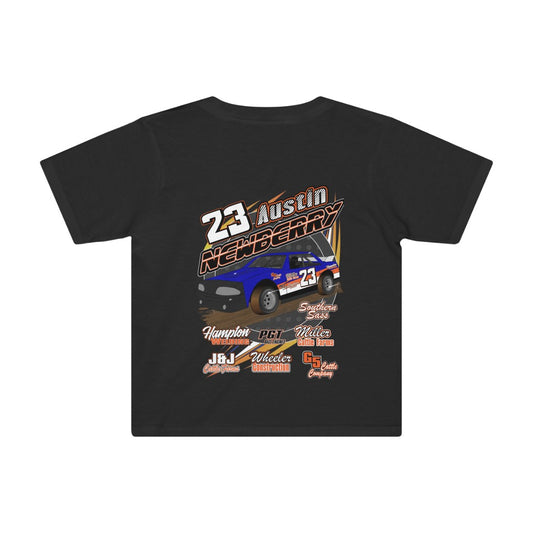 Austin Newberry 2020 - Kids Tee - Red Bomb Graphics - Custom Dirt Racing Shirts