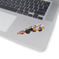 Josh Thomas Car Kiss-Cut Sticker - Red Bomb Graphics - Custom Dirt Racing Shirts
