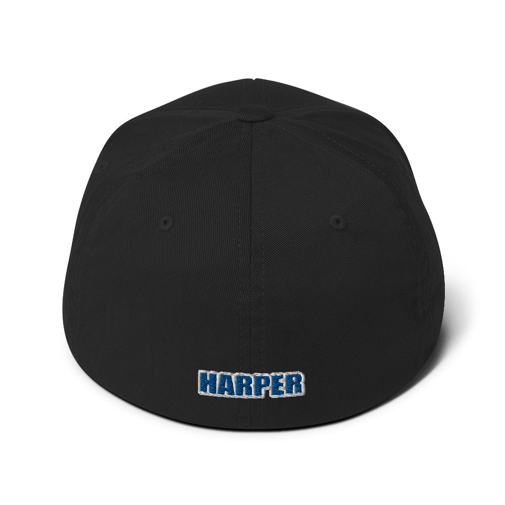 Jaime Harper 2021 Flex Fit hat -- Front/back