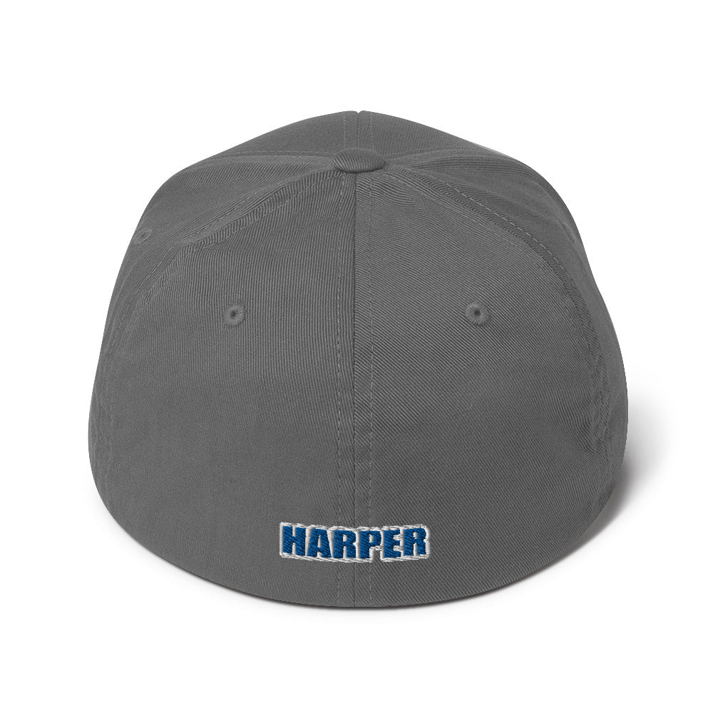 Jaime Harper 2021 Flex Fit hat -- Front/back