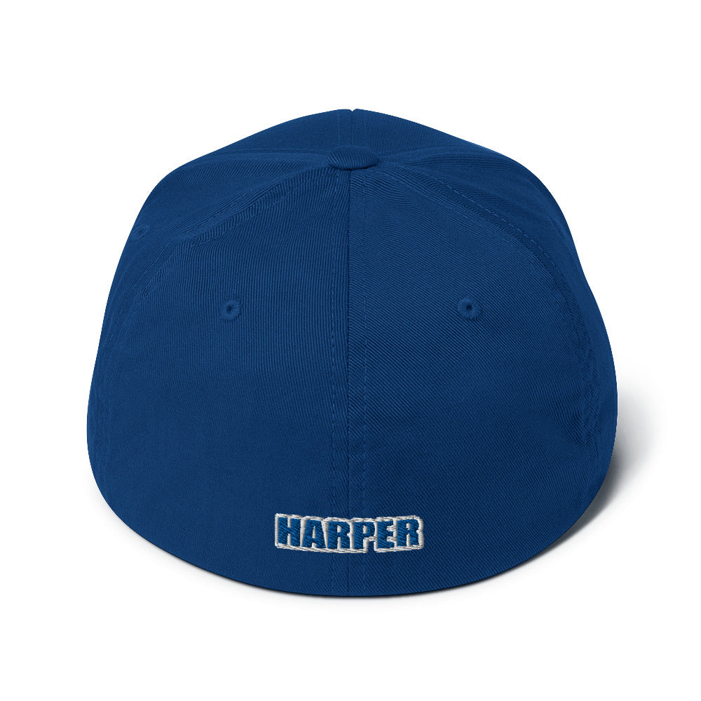 Jaime Harper 2021 Flex Fit hat -- Front/back