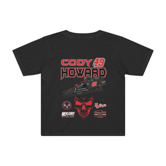 Cody Howard 2020 Kids Tee - Red Bomb Graphics - Custom Dirt Racing Shirts