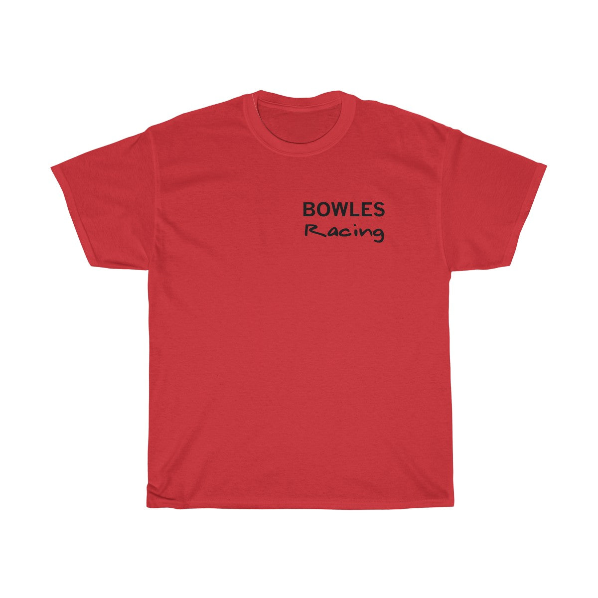 Bowels Racing - Red Bomb Graphics - Custom Dirt Racing Shirts