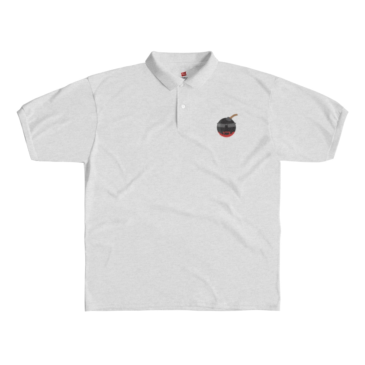 Red Bomb Graphics Men's Polo Shirt - Red Bomb Graphics - Custom Dirt Racing Shirts