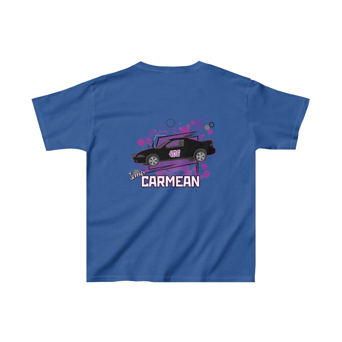 Jeffrey Carmean - Kids shirt - Red Bomb Graphics - Custom Dirt Racing Shirts