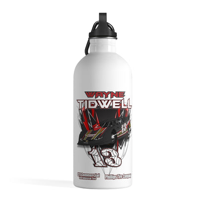 Wayne Tidwell 2020 Water Bottle - Red Bomb Graphics - Custom Dirt Racing Shirts