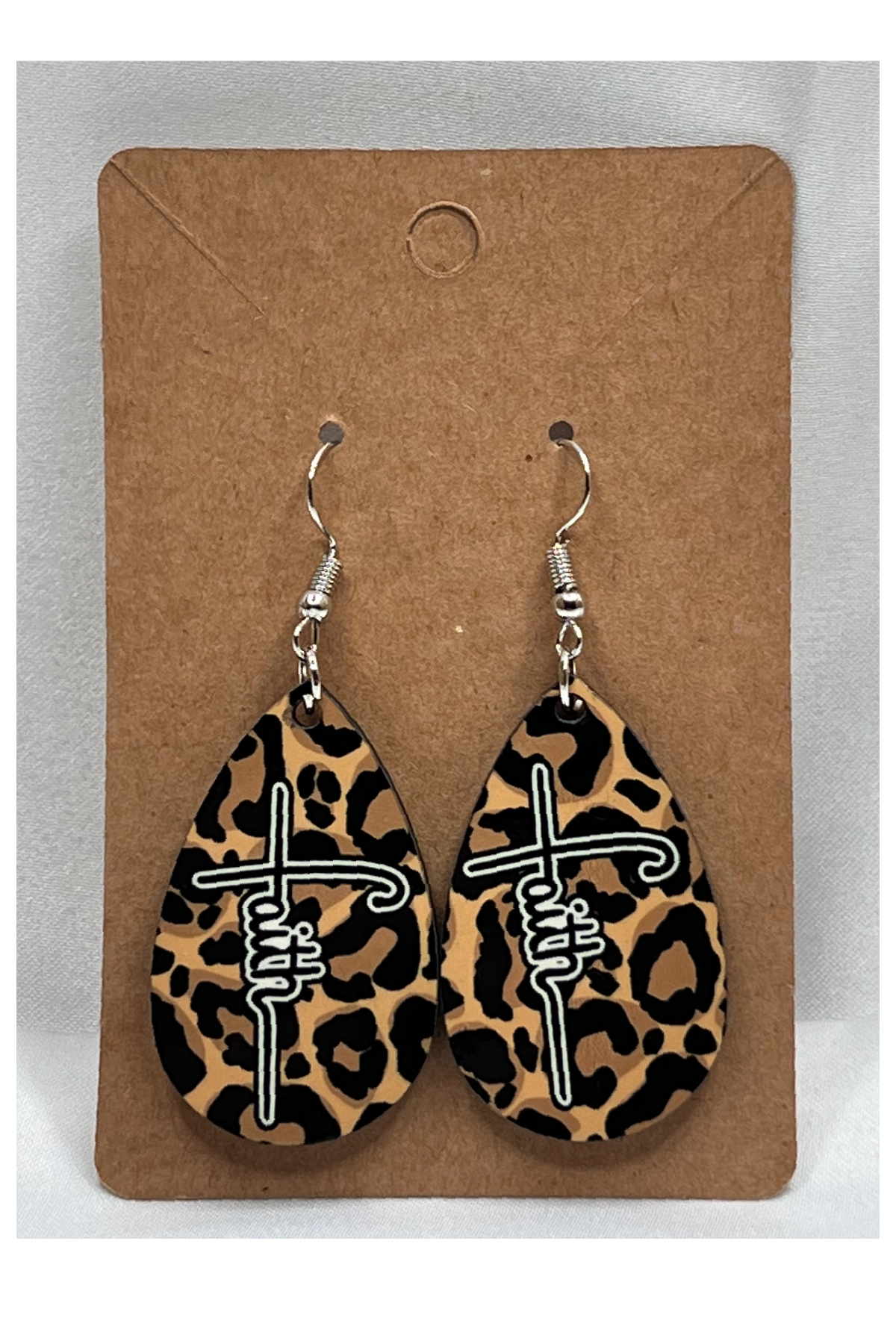 Faithful Leopard Print Earing