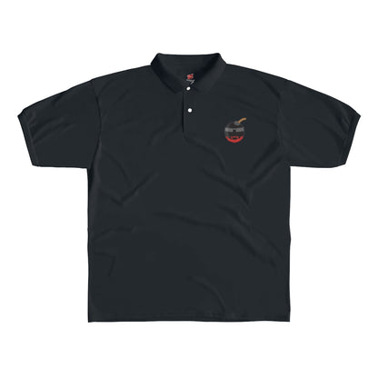 Red Bomb Graphics Men's Polo Shirt - Red Bomb Graphics - Custom Dirt Racing Shirts