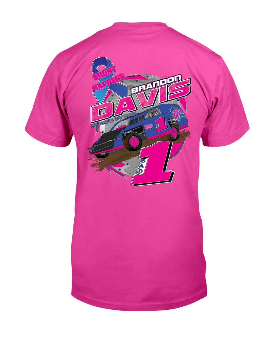 Brandon Davis 2020 - Red Bomb Graphics - Custom Dirt Racing Shirts