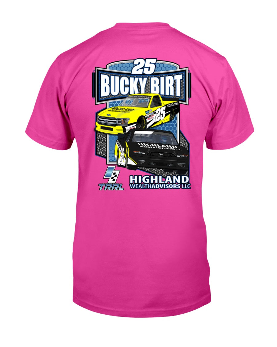 Bucky Birt 2020 - Red Bomb Graphics - Custom Dirt Racing Shirts