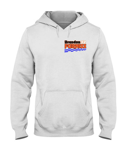 Brandon Furniss 2020 Champion Hoodie - Red Bomb Graphics - Custom Dirt Racing Shirts