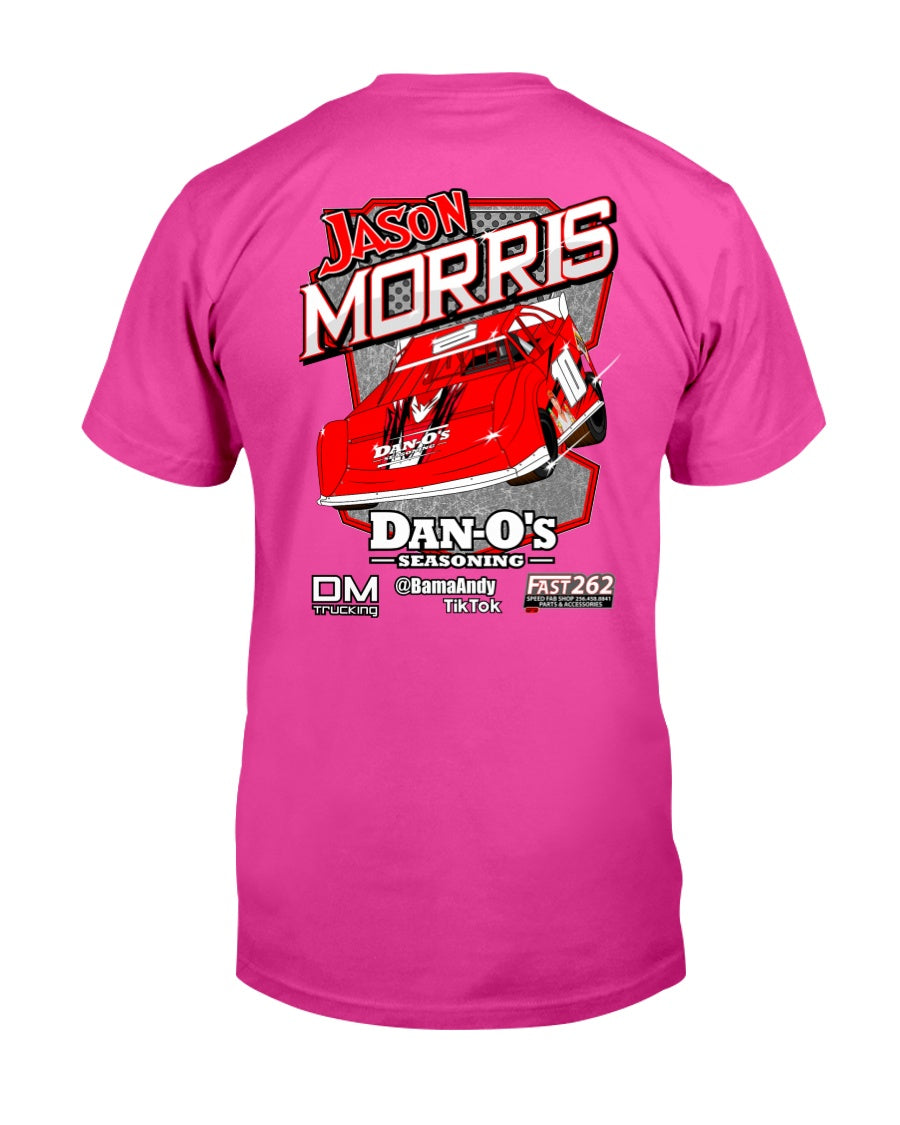 Jason Morris 2020 - Red Bomb Graphics - Custom Dirt Racing Shirts