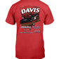 Jonathon Davis 2020 - Red Bomb Graphics - Custom Dirt Racing Shirts