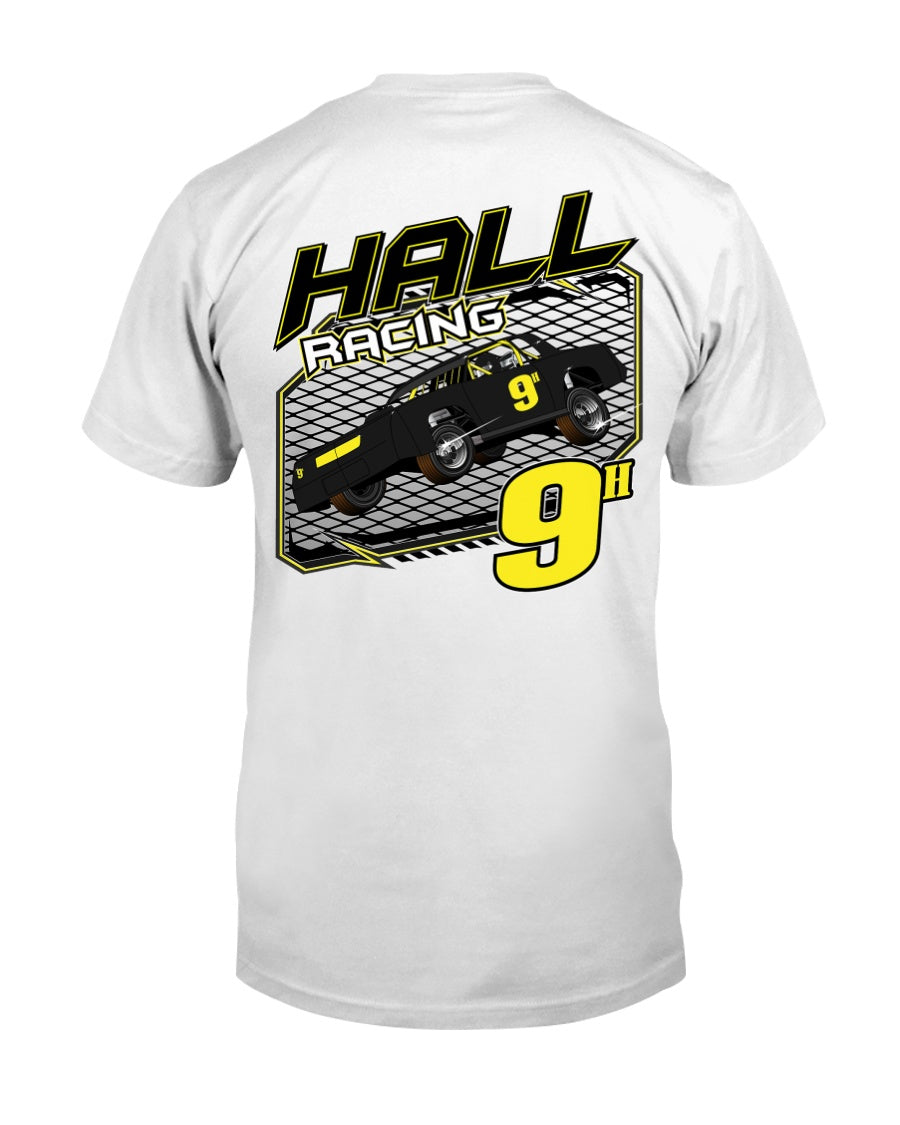 Hall Racing 2020 - Red Bomb Graphics - Custom Dirt Racing Shirts