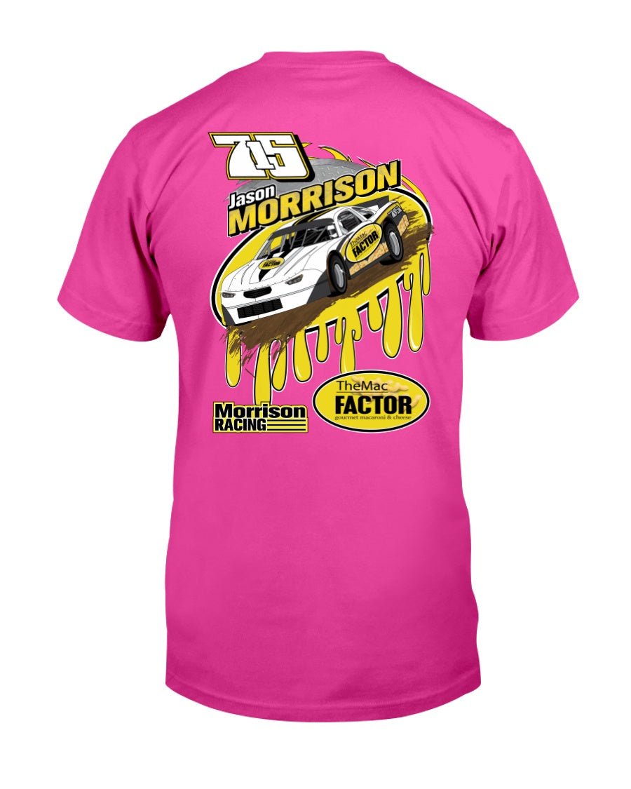 Jason Morrison 2020 - Red Bomb Graphics - Custom Dirt Racing Shirts