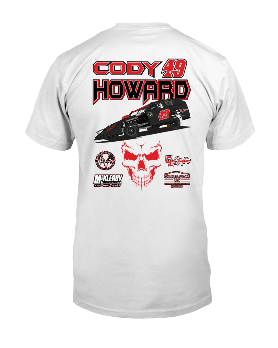 Cody Howard 2020 - Red Bomb Graphics - Custom Dirt Racing Shirts