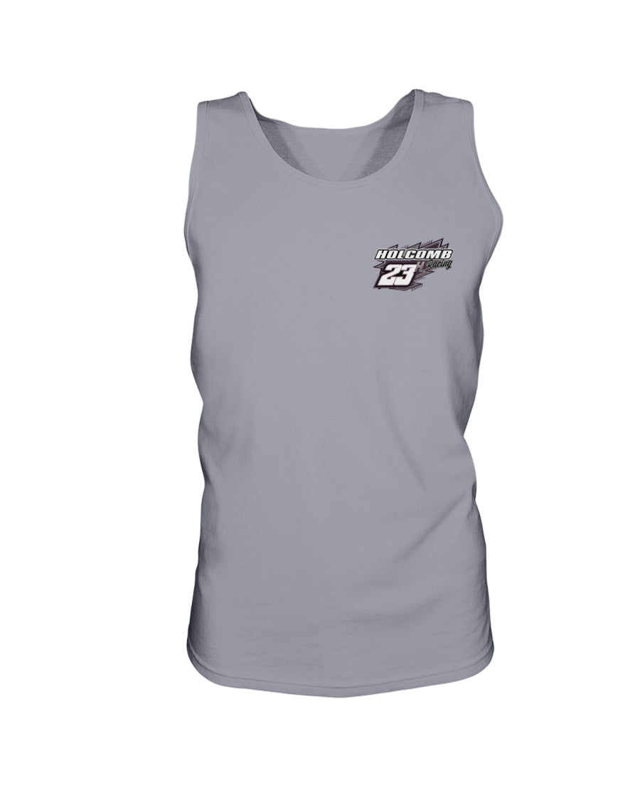 Holcomb Racing 2020 Unisex Tank - Red Bomb Graphics - Custom Dirt Racing Shirts