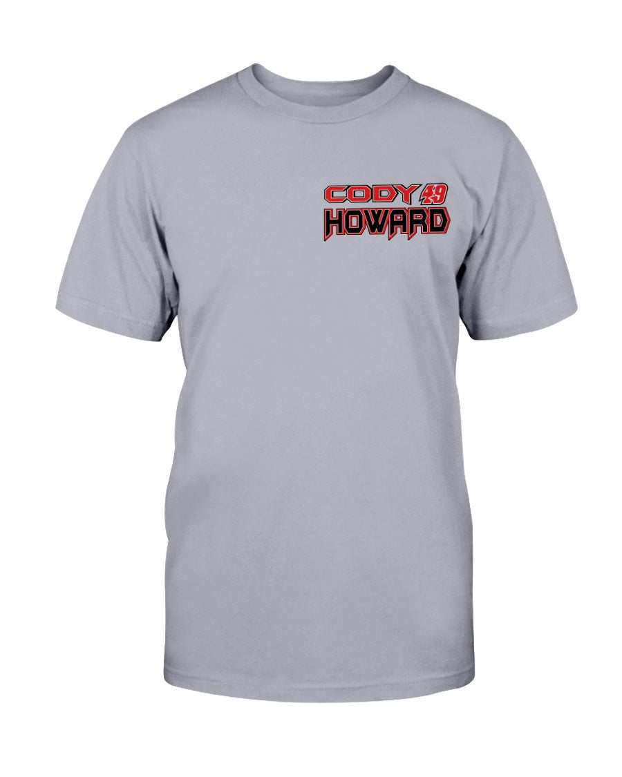 Cody Howard 2020 - Red Bomb Graphics - Custom Dirt Racing Shirts