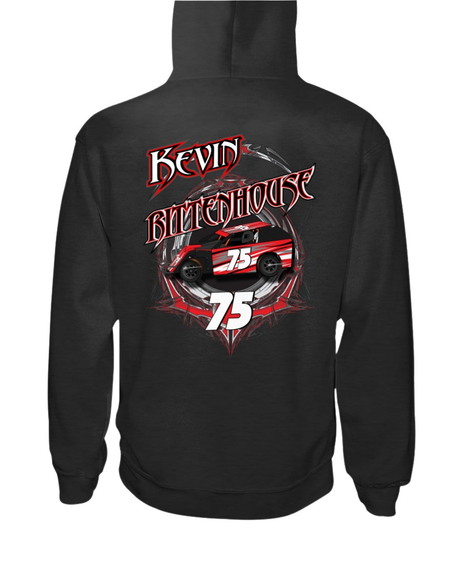 Kevin Rittenhouse 2020 Hoodie - Red Bomb Graphics - Custom Dirt Racing Shirts