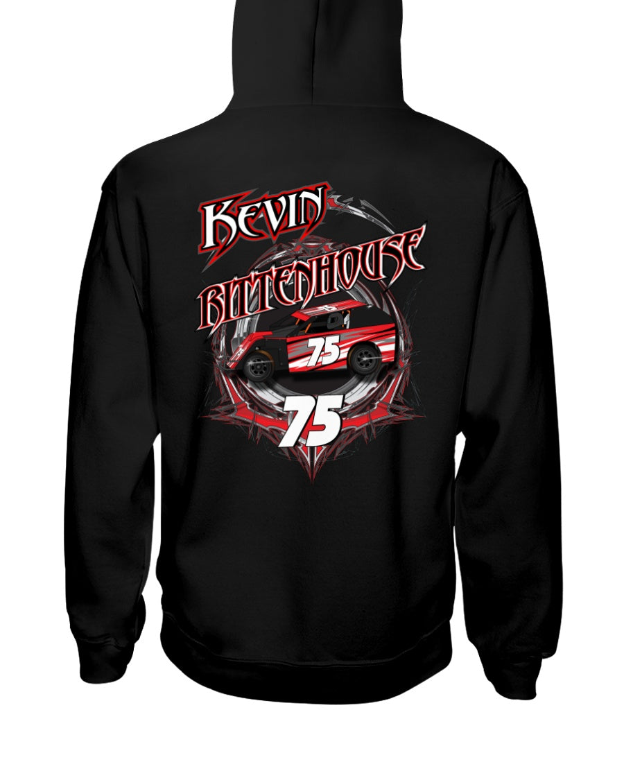 Kevin Rittenhouse 2020 Hoodie - Red Bomb Graphics - Custom Dirt Racing Shirts