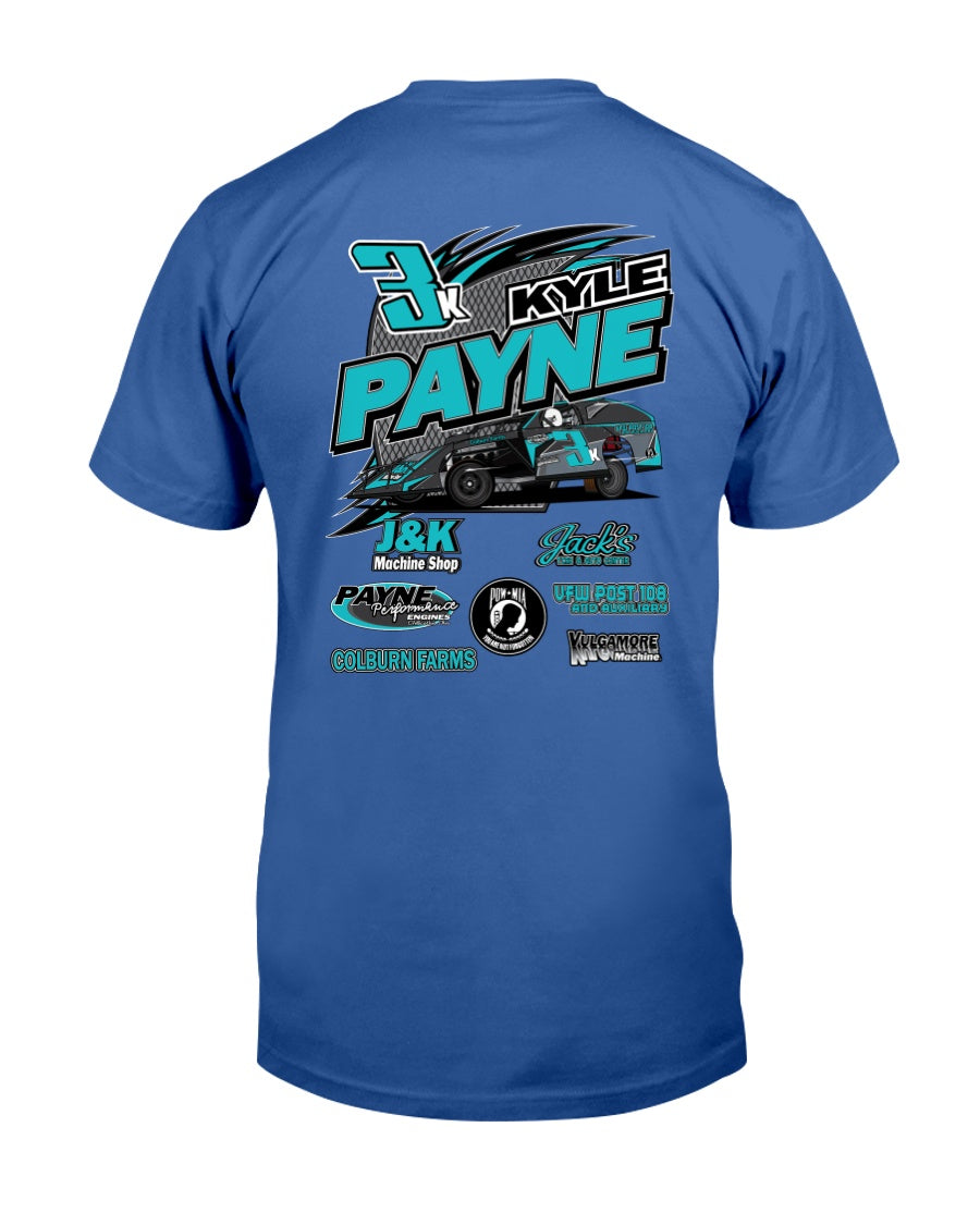 Kyle Payne  2020 V2 - Red Bomb Graphics - Custom Dirt Racing Shirts